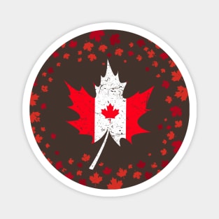 Canada Flag, Canadian Maple Leaf Magnet